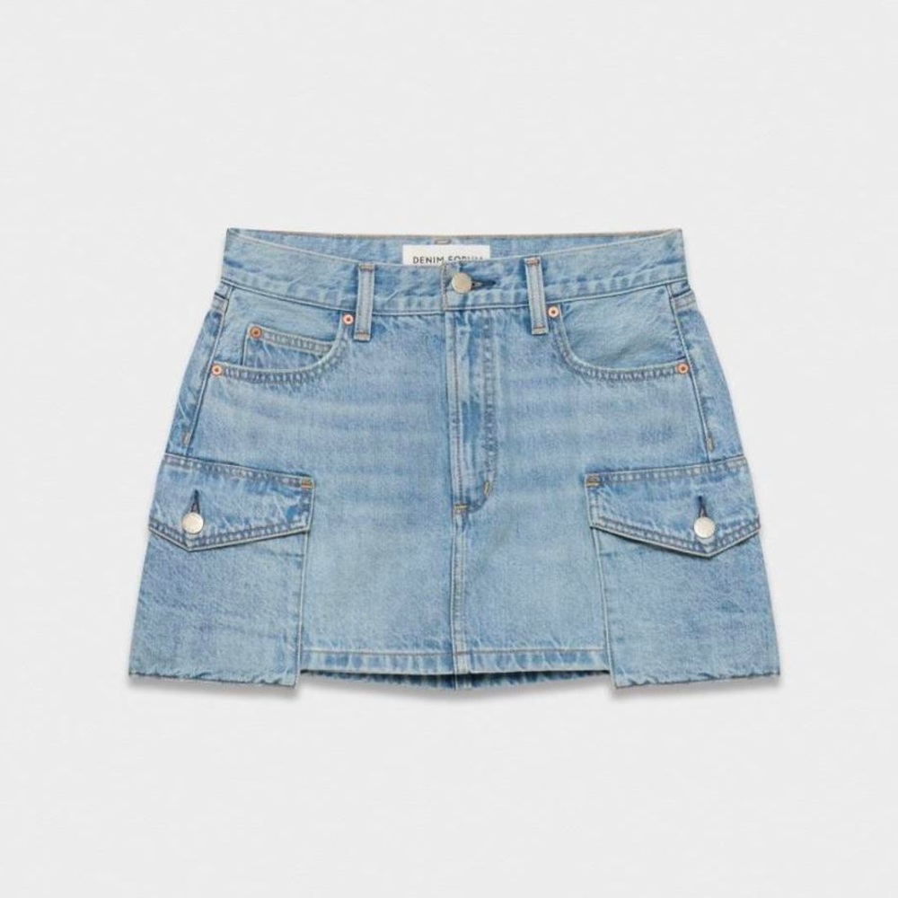NWOT Aritzia Denim Mini Skirt